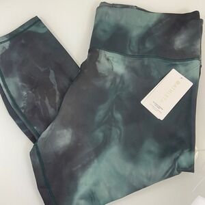 Athleta Elation Printed 7/8 Tight Leggings Marbled Activewear 3X Plus Size NEW‎